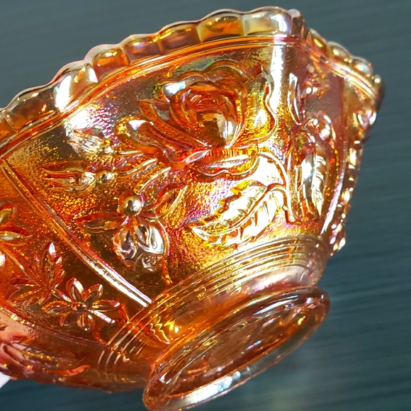 Imperial Glass Company Dining Vintage Imperial Glass Co Marigold